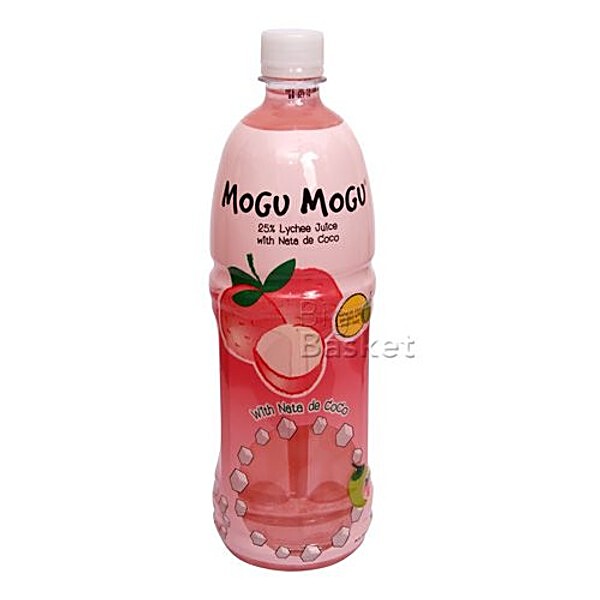 Buy Mogu Mogu Juice Lychee 25 With Nata De Coco Online At Best Price