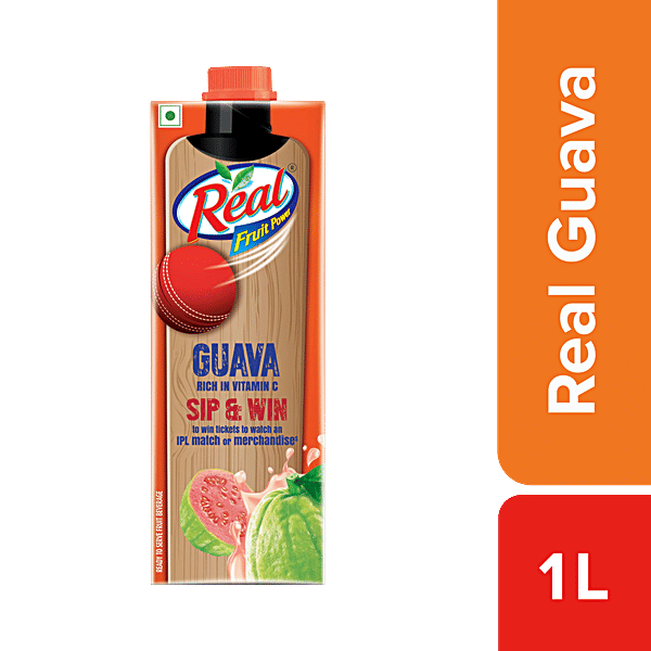 Buy Real Juice Fruit Power Guavaamrud L Online At Best Price Of Rs