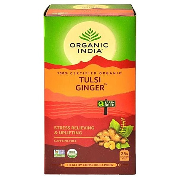 Buy Organic India Infusion Bags The Original Tulsi Ginger Pcs Carton