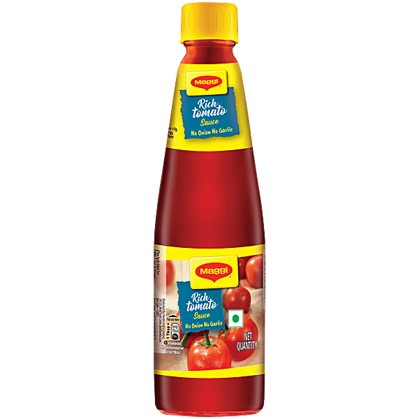 Buy Maggi Sauce Rich Tomatono Onion Garlic 500 Gm Bottle Online At Best