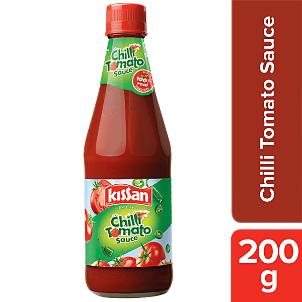 Buy Kissan Twist Chilli Tomato Sauce 200 Gm Bottle Online At Best Price