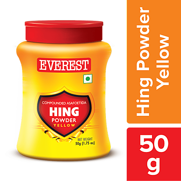 Buy Everest Powder Hing Asafoetida Yellow 50 Gm Jar Online At Best