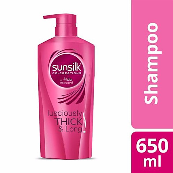 Buy Sunsilk Hair Shampoo Keratin Yoghurt Lusciously Thick Long