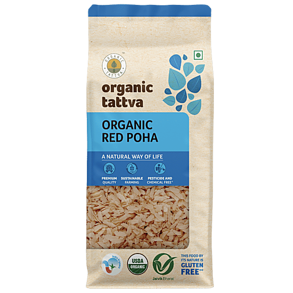 Buy Organic Tattva Red Poha 500 Gm Pouch Online At Best Price Of Rs 99