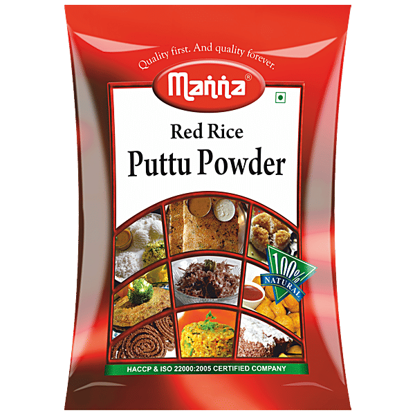 Buy Manna Puttu Powder Red Rice Gm Pouch Online At Best Price Of Rs