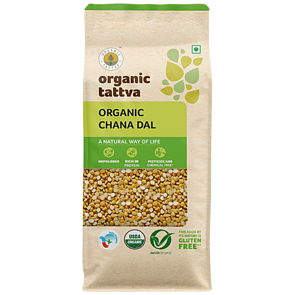 Buy Organic Tattva Organic Dal Chana Gm Pouch Online At Best