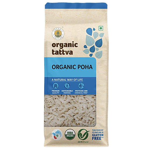 Buy Organic Tattva Organic Poha Gm Pouch Online At Best Price Of Rs