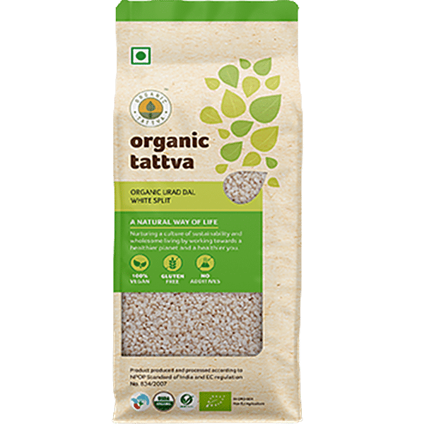 Buy Organic Tattva Organic Urad Black Split Gm Pouch Online At Best