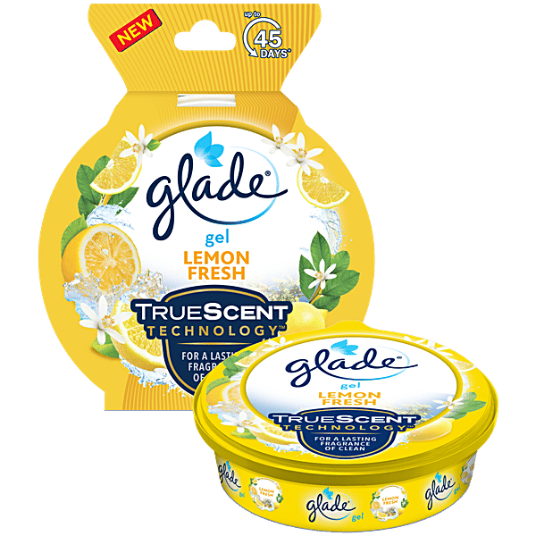 Buy Glade Air Freshener Gel Fresh Lemon 70 Gm Online At The Best Price