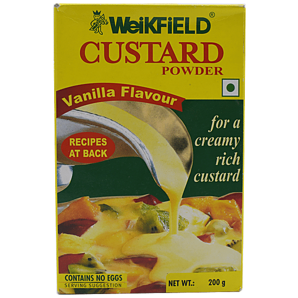 Buy Weikfield Custard Powder Vanilla Flavor 200 Gm Carton Online At The