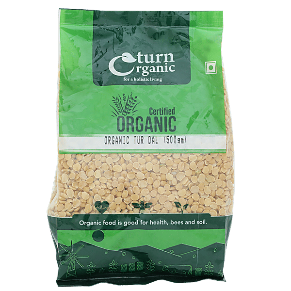 Buy Turn Organic Tur Dal Gm Pouch Online At Best Price Of Rs