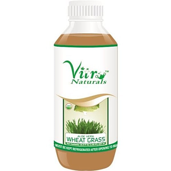 Buy Vitro Naturals Organic Juice Aloe Vera Wheat Grass Ml Bottle