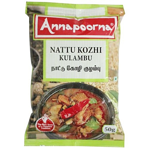 Buy Annapoorna Ready Mix Nattu Kozhi Kulambu 50 Gm Online At Best Price