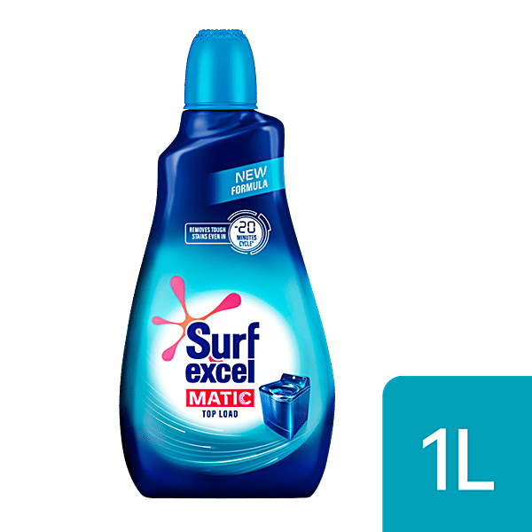 Buy Surf Excel Liquid Detergent Matic Top Load 1 Ltr Online At Best