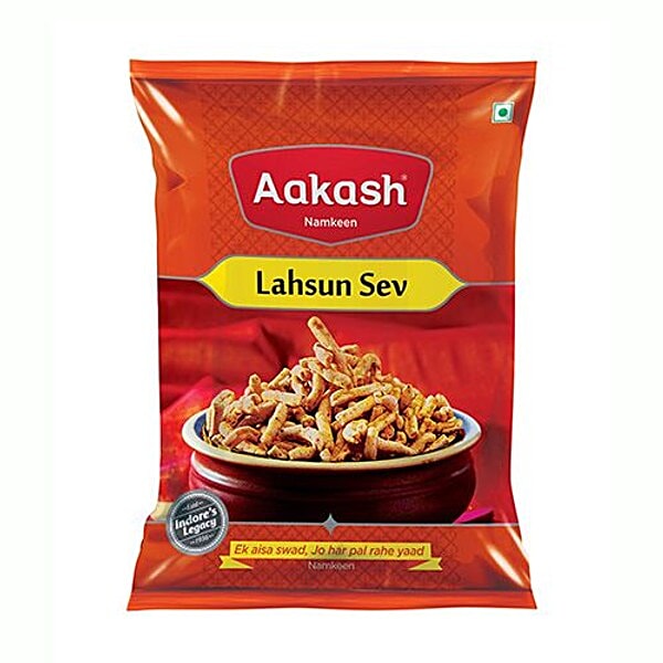 Buy Aakash Lahsun Sev Namkeen Online At Best Price Of Rs Bigbasket