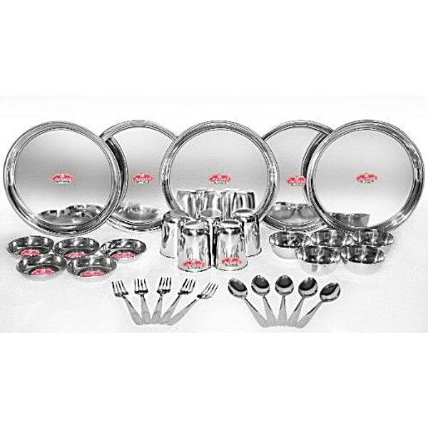 Buy Aristo Stainless Steel Dinner Set Modish Online At Best Price Of