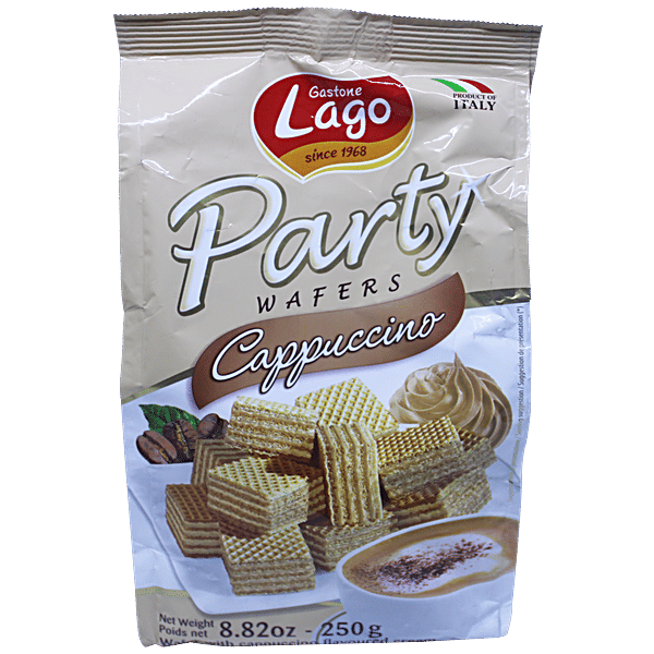 Buy Gastone Lago Party Wafers Cappuccino Flavoured Cream Online At