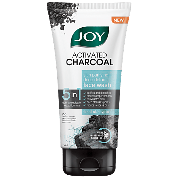 Buy Joy Skin Purifying Deep Detox Face Wash Activated Charcoal