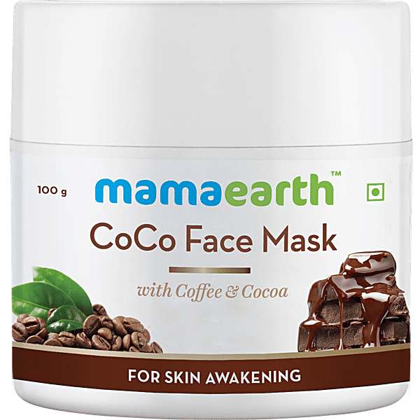 Buy Mamaearth Coco Face Mask With Coffee Cocoa For Glowing Skin