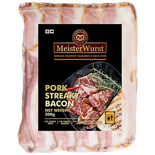 Buy Meisterwurst Pork Streaky Bacon Online At Best Price Of Rs