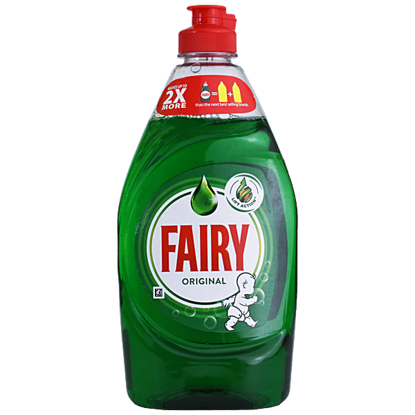 Buy Fairy Dishwashing Liquid Original Washes 2X More Effectively