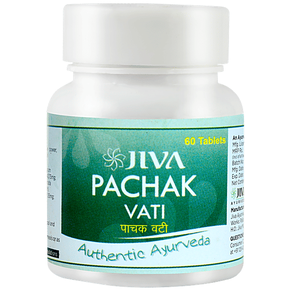 Buy Jiva Ayurveda Pachak Vati Tablet Improves Digestion Online At