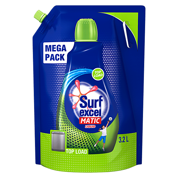 Buy Surf Excel Matic Top Load Liquid Detergent Designed For Tough