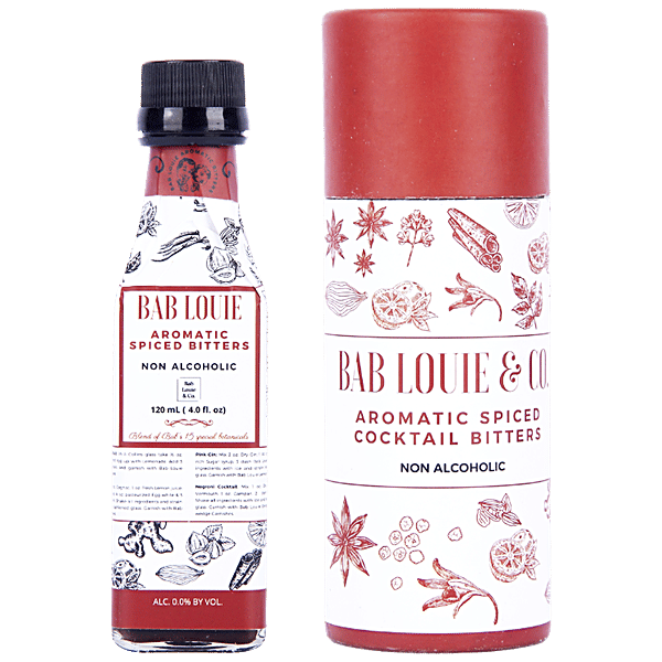 Buy Bab Louie Co Aromatic Spiced Bitters Non Alcoholic Online At