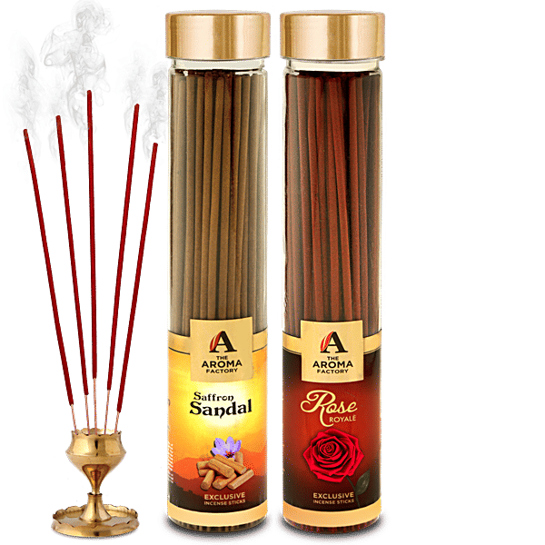 Buy The Aroma Factory Incense Sticks Agarbatti Assorted Flavours