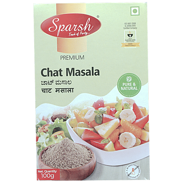 Buy Sparsh Chat Masala Pure Natural Nutritious Rich In Minerals