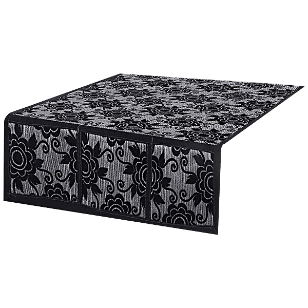 Buy Kuber Industries Floral Design Cotton Fridge Top Cover