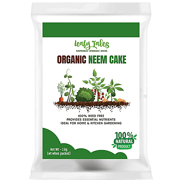 Buy Leafy Tales Organic Neem Cake Powder Natural Fertiliser