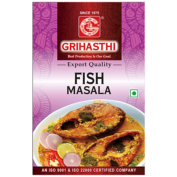 Buy Grihasthi Fish Masala Premium Natural Pure No Preservatives