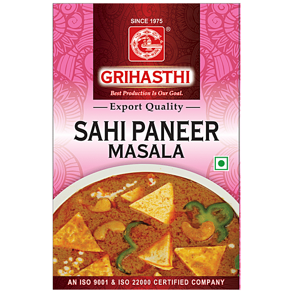 Buy Grihasthi Sahi Paneer Masala Premium Natural Pure No