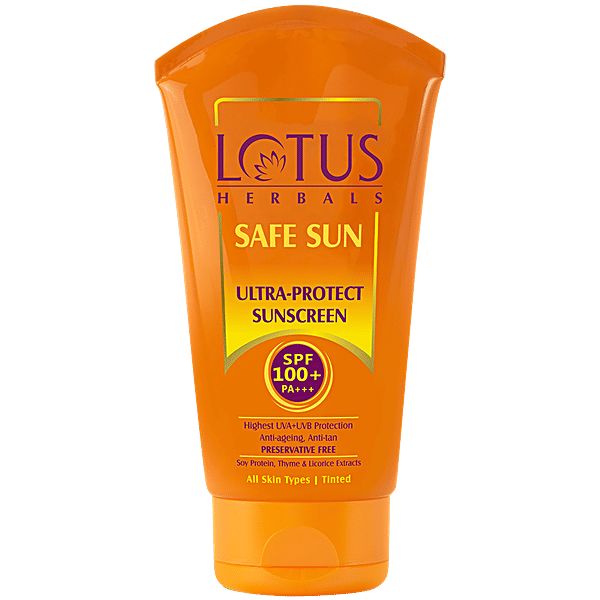 Buy Lotus Herbals Safe Sun Ultra Protect Sunblock SPF 100 PA