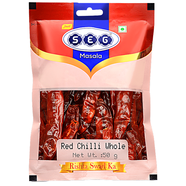 Buy Seg Red Chilli Whole Natural Fresh No Preservatives