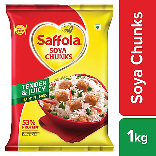 Buy Saffola Mealmaker Soya Chunks Tender Juicy High In Protein