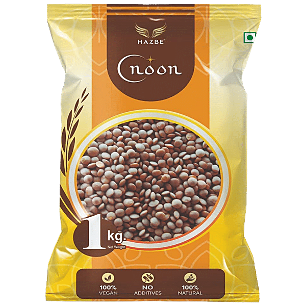 Buy Hazbe Noon Black Masoor Dal Whole Vegan Fibre Rich Boosts