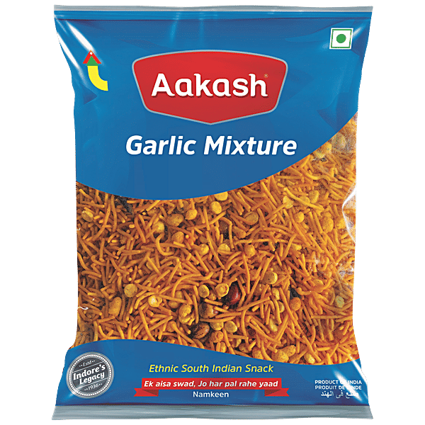 Buy Aakash Namkeen Garlic Mixture Ethnic South Indian Snack