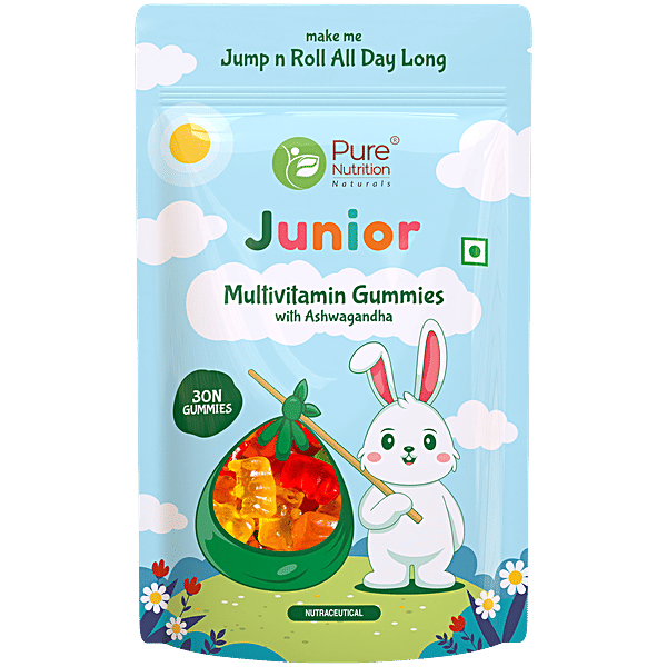 Buy Pure Nutrition Junior Multivitamin Gummies For Healthy Growth