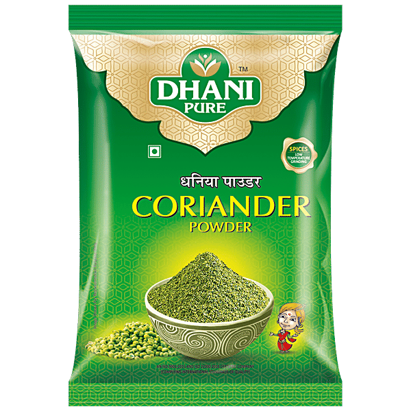 Buy Dhani Pure Coriander Dhania Powder 100 Natural No Artificial