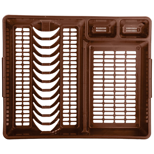 Buy Joyo Plate Tray Big Dark Brown Plastic High Quality Organise