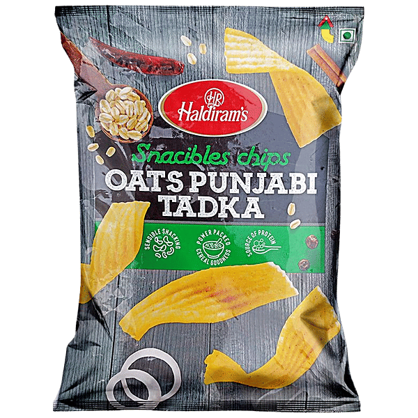 Buy Haldiram S Chips Oats Punjabi Tadka Ready To Eat Savouries Online