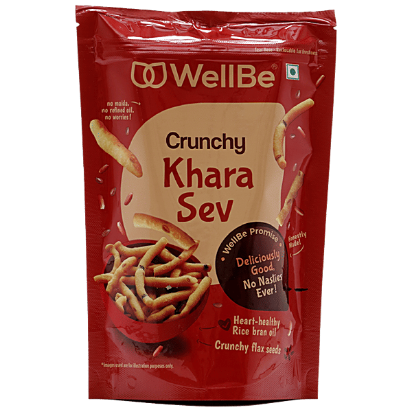 Buy Wellbe Crunchy Khara Sev Online At Best Price Of Rs Bigbasket