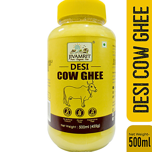 Buy Jivamrit Organic Desi Cow Ghee Online At Best Price Of Rs 584