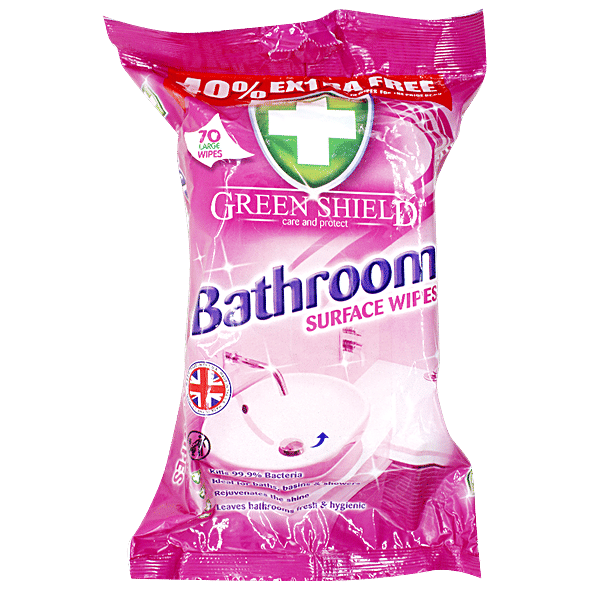 Buy Green Shield Wipes Bathroom 40 Pcs Pouch Online At Best Price Of Rs