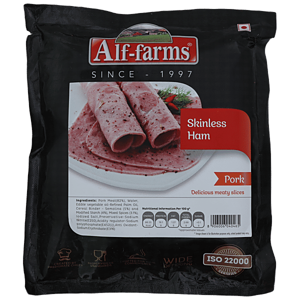 Buy Alf Farms Pork Ham Skinless 250 Gm Vacuum Pack Online At Best Price