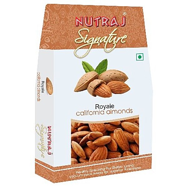 Buy The Nut Lounge By Nutraj Royale California Almonds Whole Online