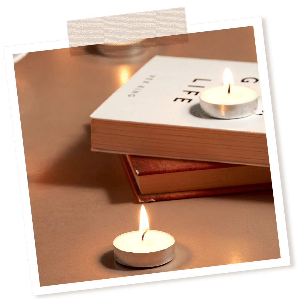 CANDELE TEALIGHT BIANCHE 25 PZ