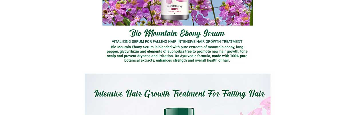 Buy Biotique Bio Mountain Ebony Fresh Growth Stimulating Vitalazing Serum  120 Ml Carton Online at the Best Price of Rs  - bigbasket